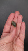 Raw moldavite tektite specimen, 2.188 grams authentic Czech moldavite available at sanctuaryofstones.com