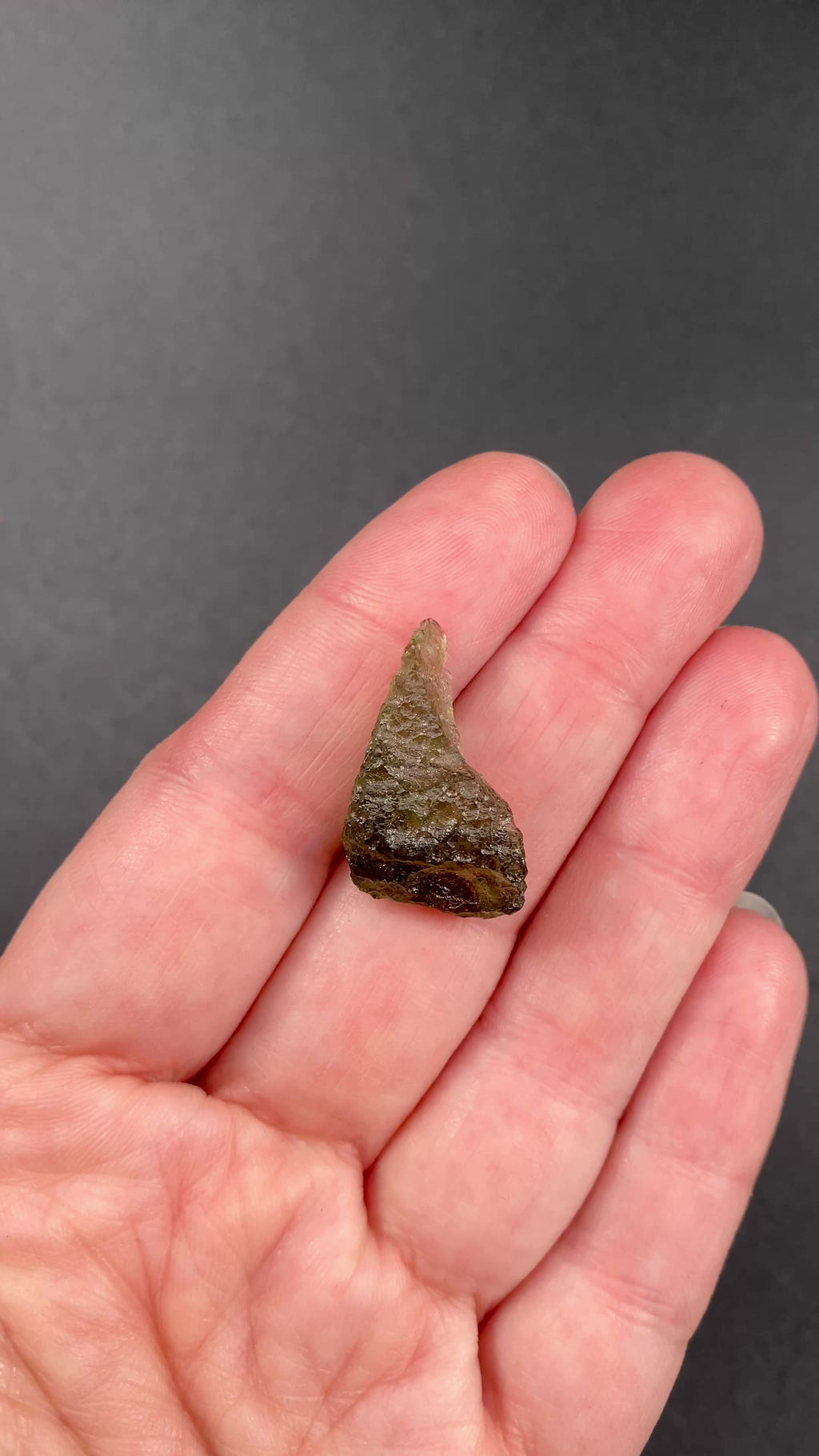 Raw moldavite specimen, 1.813 grams, available at sanctuaryofstones.com