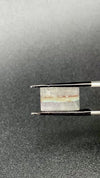 Gilalite in quartz, also known as Medusa Quartz, fancy rectangle cabochon 5.10 carats available on sanctuary of stones dot com