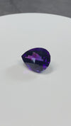 Large Untreated Deep Purple Amethyst Pear Gemstone sanctuaryofstones.com video