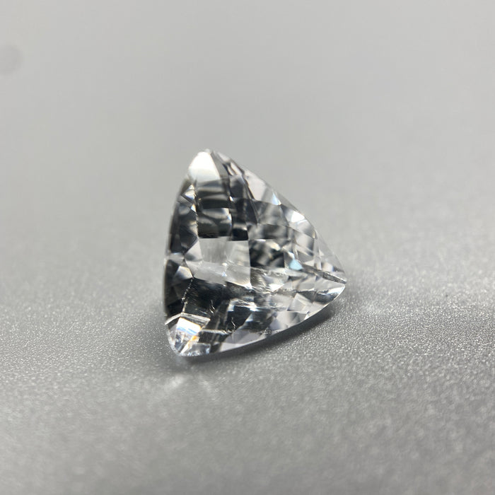 Brazilian Phenakite Trillion Cut Gemstone 2.90 cts (untreated)