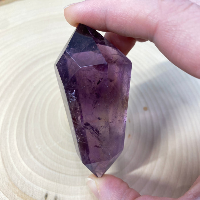 Amethyst Double Terminated Polished Point #1