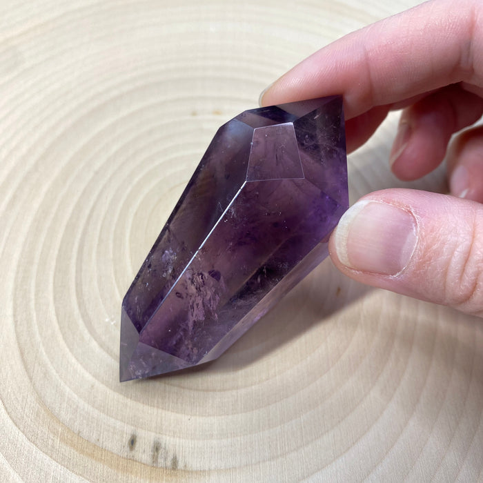 Amethyst Double Terminated Polished Point #1