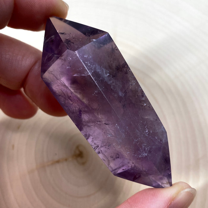 Amethyst Double Terminated Polished Point #2