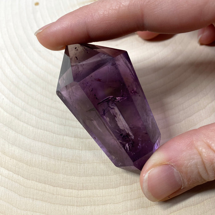 Amethyst Double Terminated Polished Point #3