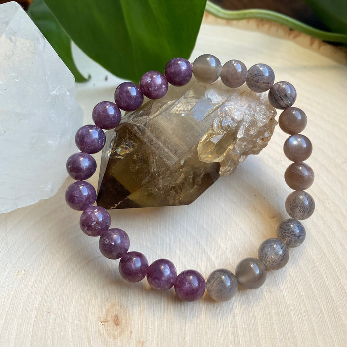 calmbeyondtheveilbraceletraspberrylepidolitemoonstonesanctuaryvibrationaljewelryphoto3