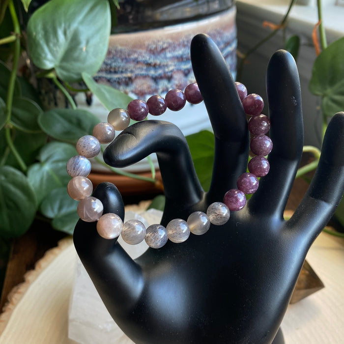 calmbeyondtheveilbraceletraspberrylepidolitemoonstonesanctuaryvibrationaljewelryphoto9